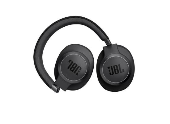JBL Live 770NC Wireless Over-Ear Headphones with True Adaptive Noise Cancelling - Black